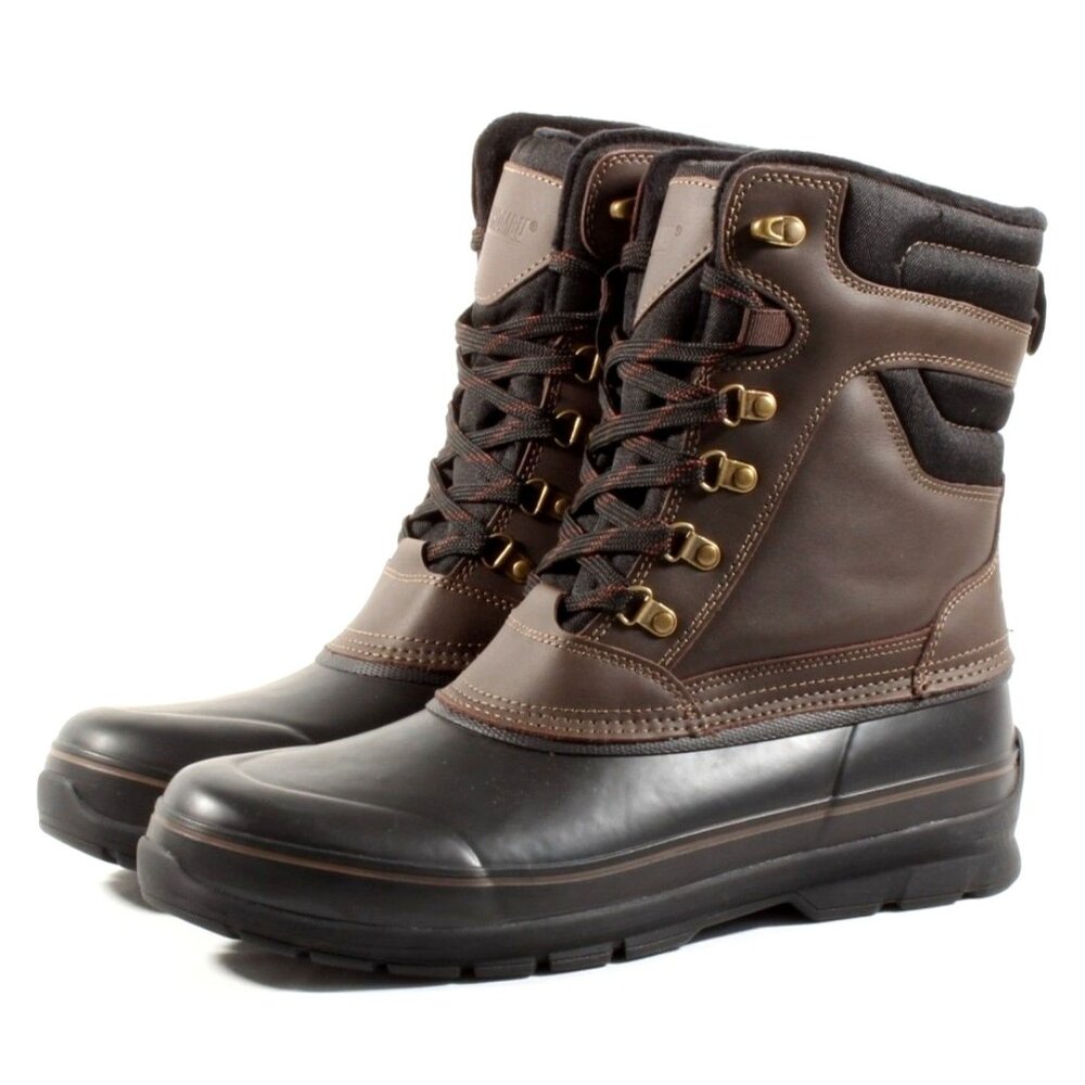 Khombu 8 Duck Boot Men Outdoor Waterproof Work Utility Winter Mid-calf Snow Shoe